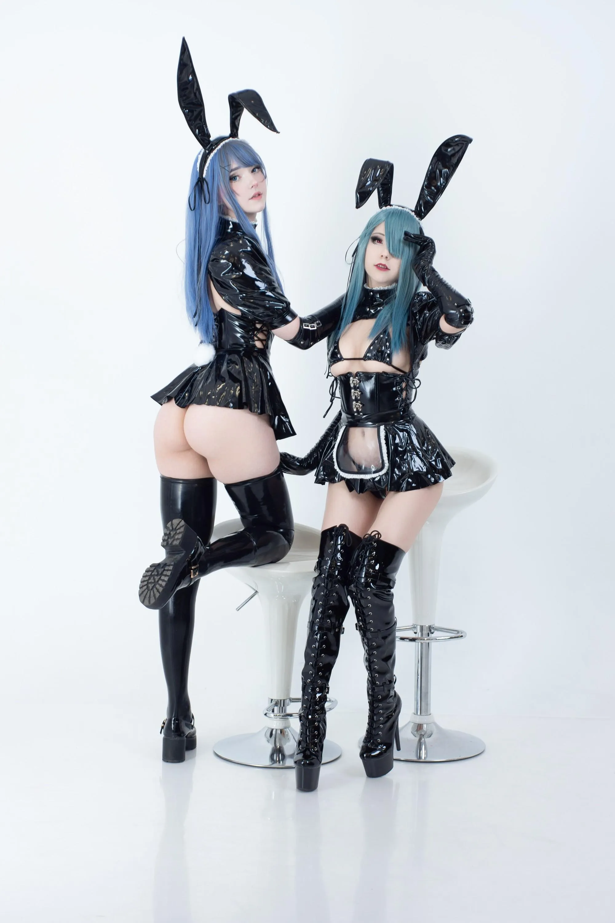 Candy Ball – NO.016 Latex Bunny Twins [57P]插图4